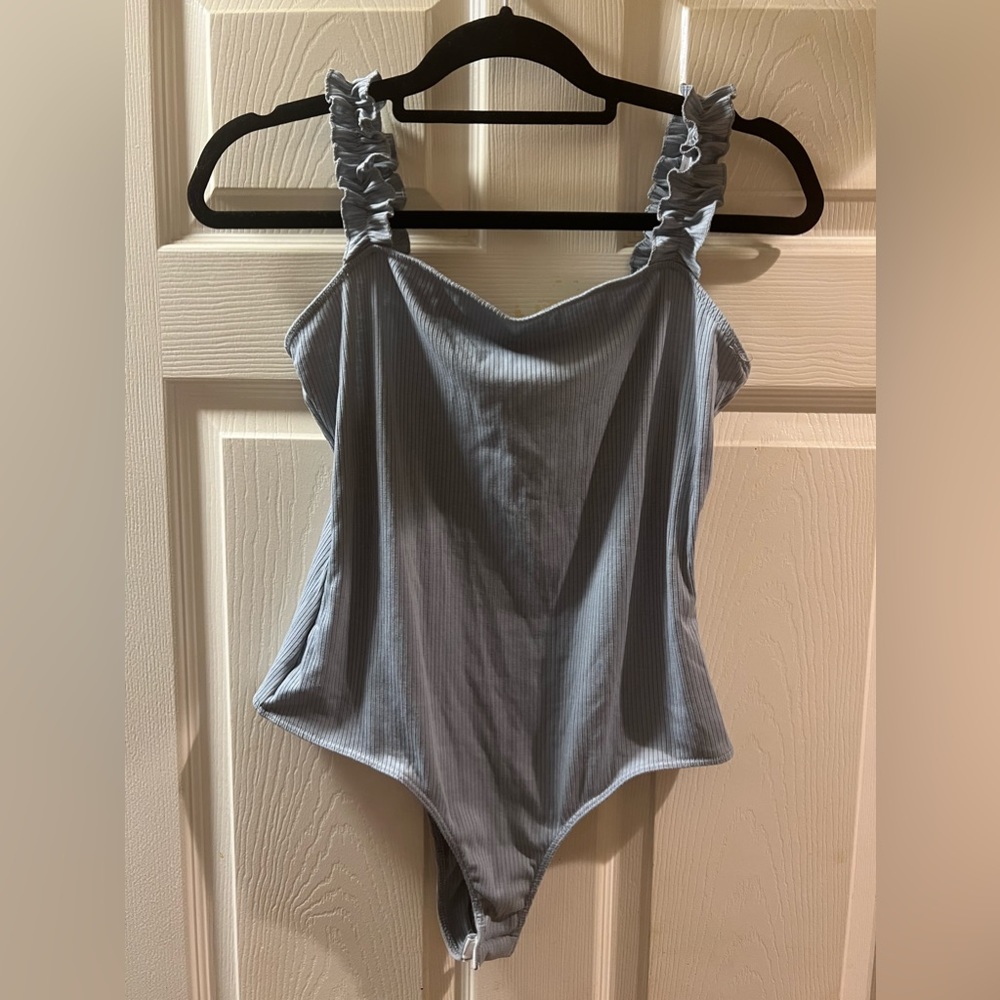NWT, 21 Saints Bodysuit Size L, Baby Blue